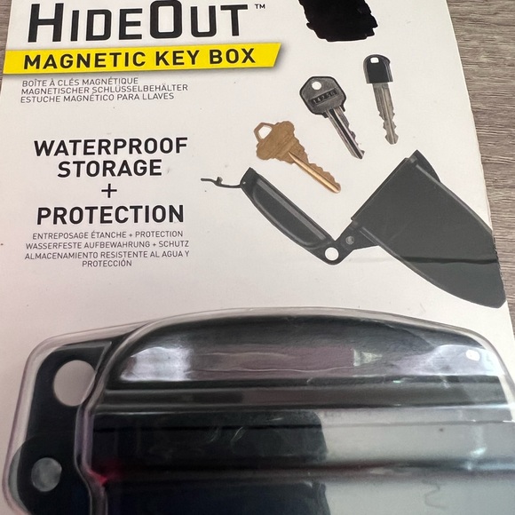 New Magnetic Key Box Nite Ize HIdeOut XL Waterproof Storage Protection Keys Cars - Picture 4 of 5